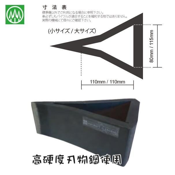 ハリマ興産 薪割機補助刃 WOOD母ちゃん バイワル 大 ウッドファーザー用