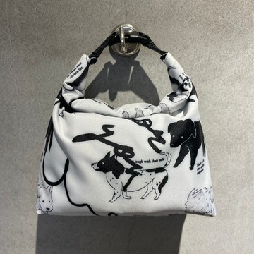 卡扣收納袋 | 狗狗布花