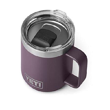 YETI Rambler 10 oz Stackable Mug, Vacuum Insulated, Stainless Steel with MagSlider Lid, Nordic Purple並行輸入