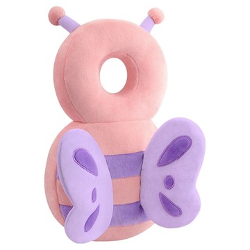 vanibaby 防摔枕 寶寶學步防撞透氣枕 水晶絨  蝴蝶  不適用