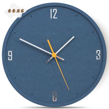 掛鐘 客廳 現代 簡約 家用 時鐘 創意 美式個性臥室靜音掛表[DD0508001]