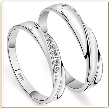 現貨+預購 925純銀戒指 情侶款對戒(單戒)-情人節禮物生日禮物男女飾品6c139【獨家進口】【米蘭精品】