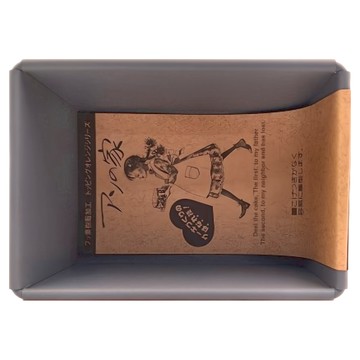 日本 QueenRose 不沾固定長方形蛋糕烤模 耐熱溫度230  11.3 x 8 x 6cm  1個