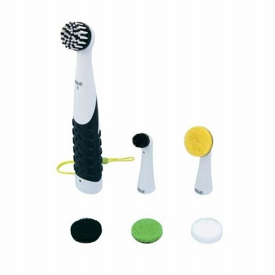 ジャパンインターナショナルコマース スーパーソニックスクラバー 電動お掃除ブラシ＆パッドセット HT-JP JAPAN INTERNATIONAL COMMERCE