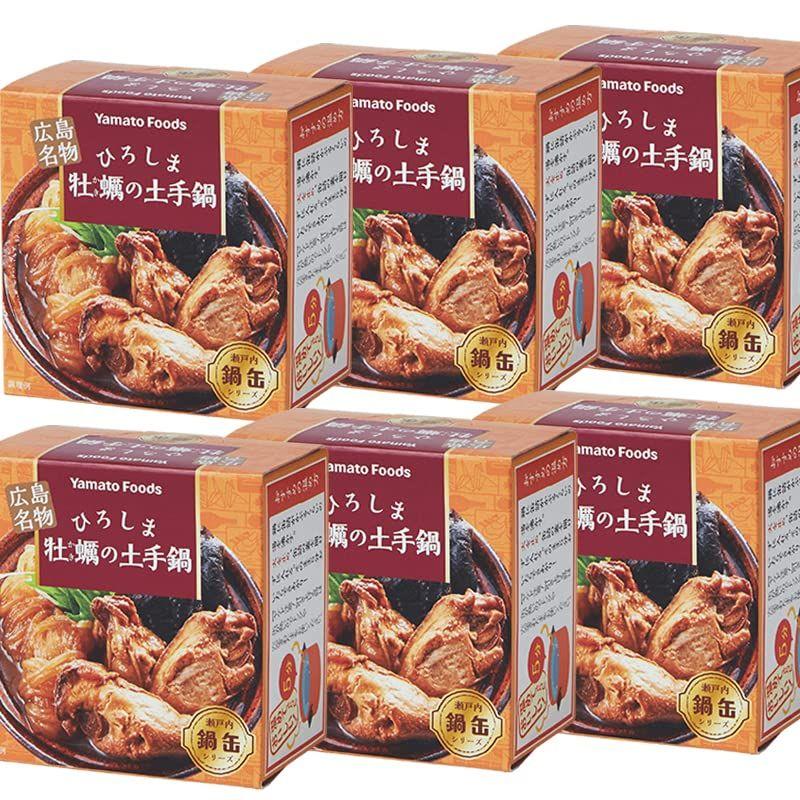 ひろしま牡蠣の土手鍋缶 １缶１５５ｇ ６缶セット 牡蠣みそ煮