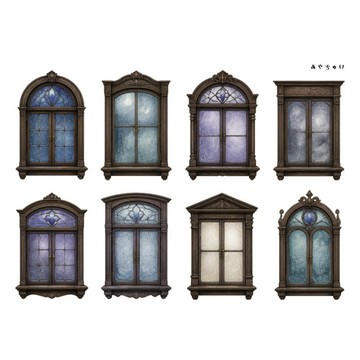 【9 月新品】20-150-0191 裁切紙 幻想復古浪漫喫茶店