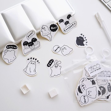 開心動物園-幽靈喫茶店貼紙包