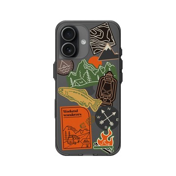 iPhone 17 Clear (相機按鈕) 酷墨灰 - Nature Explorers 自然探索指南 - 野放自我