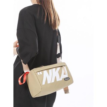 原創小眾斜挎包女時尚休閑單肩包挎包大學生男上課通勤包運動背包