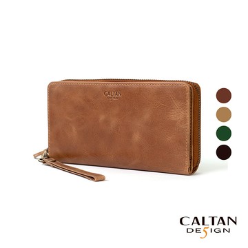 【CALTAN】真皮/長夾|多卡位手拿包大容量真皮長夾-072467_五色