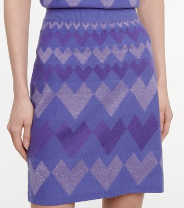Diane von Furstenberg Ariella jacquard wool-blend miniskirt