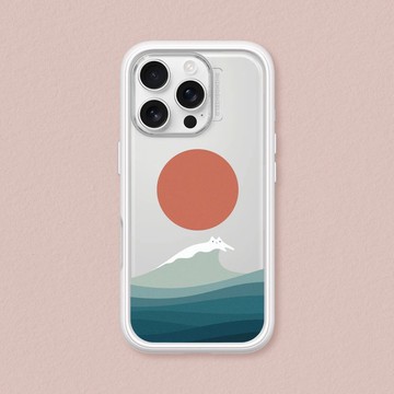 Mod NX邊框背蓋手機殼∣ilovedoodle/暴風雨前的貓 for iPhone