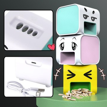 懶人電動開殼嗑瓜子機 嗑瓜子神器 防疫魔小物