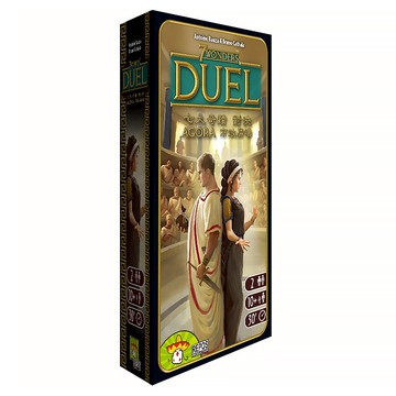 REPOS PRODUCTION 七大奇蹟對決 擴充 市政廣場 7 WONDERS DUEL AGORA 繁體中文版  1個  多色