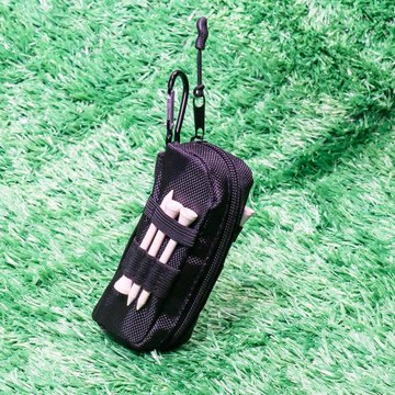高爾夫小球袋收納腰間高爾夫球掛包用品配件三只球裝golf