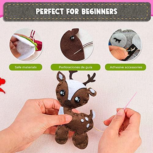 ソーイングキット 子供 初心者向け |DeFieltro Kids Sewing Kit Sewing Kit for Beginners C