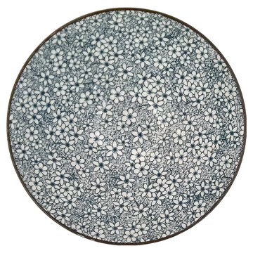 新食器 古染梅 8吋V型麵碗  1個