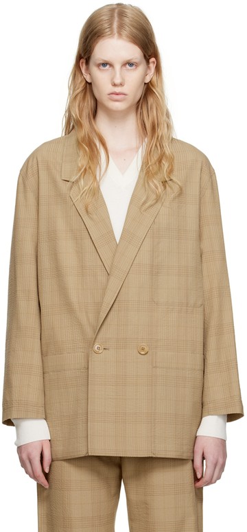 LEMAIRE 棕色 Workwear 西装外套