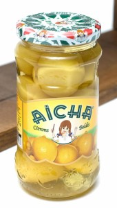 レモンの塩漬け 瓶詰    タジン モロッコ Aicha（アイシャ） 中近東 アラブ トルコ 食品 食材 アジアン食品 エスニック食材