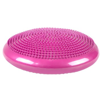 The One 按摩顆粒瑜珈平衡盤 (附打氣筒)(桃色) - PVC材質  33 x 33cm