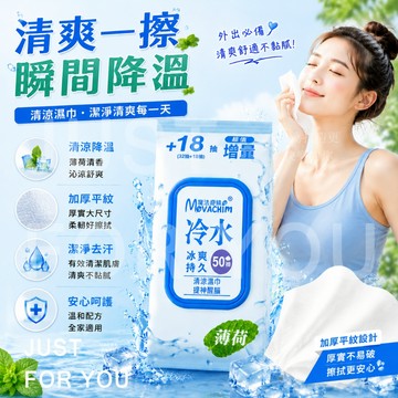 隔日到⚡免運❄️冰涼降溫 清涼濕巾 涼感濕紙巾 冰涼濕紙巾 清潔濕紙巾 降溫濕巾 薄荷濕巾 體用濕紙巾 夏日消暑 提神