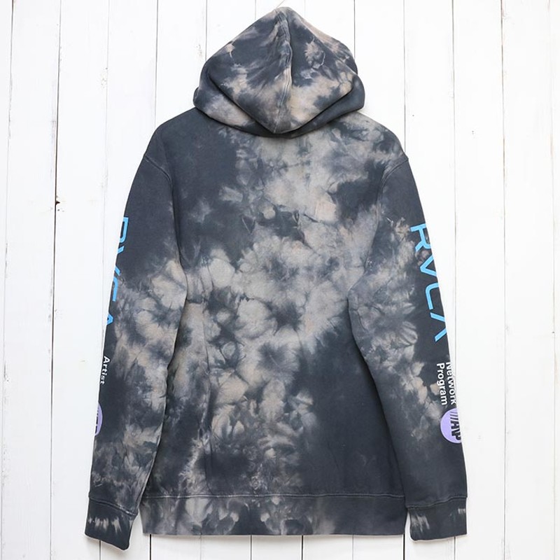 RVCA ルーカ ANP TIE-DYE PULLOVER HOODIE プルオーバーパーカー フーディ AVYFT00120 [FB]（S） |  LINEブランドカタログ