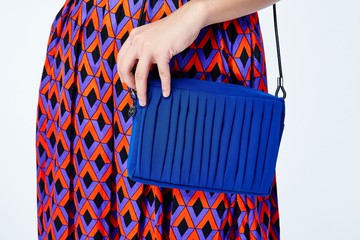 南庭系列包/小煎包(寶藍色)。肩背包。斜背包