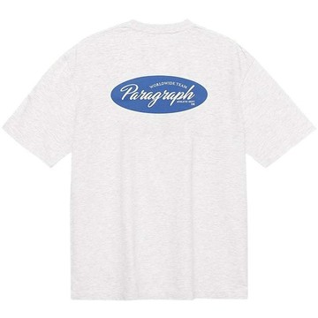【PARAGRAPH】26SS NO.064 ATHLETIC DEPT TEE 短T (雪花灰色)