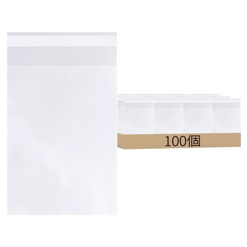 OPP透明自黏袋 26 x 33 + 4cm 台灣製  100個