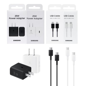 Samsung三星 原廠 25W PD 3.0超快充T2510+3A,1m 雙Type C 線DA705 (台灣公司貨)