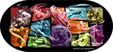 漫畫風街霸V汽車太陽擋 (街頭霸王/快打旋風/Street Fighter系列)