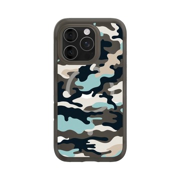 iPhone 16 Pro AirX 本質黑 - Camouflage / 迷彩 - 仿布迷彩