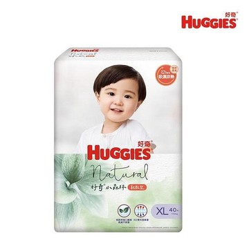 HUGGIES 好奇小森林黏貼型XL40片 (紙尿褲/尿布)(4710036308266) 599元(超商限2包)