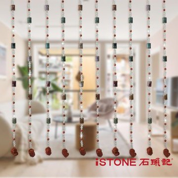 石頭記 水晶珠簾-招財貔貅-節節高升