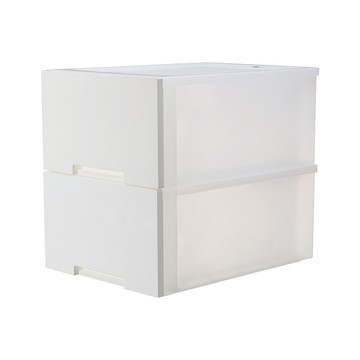 KEYWAY 面寬39-加任抽屜整理箱(平板)-3入(收納箱 日式 無印風 MIT台灣製造)