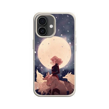 iPhone 16 SolidX 貝殼灰 - Ludmilacerafoce - The Moon Pack