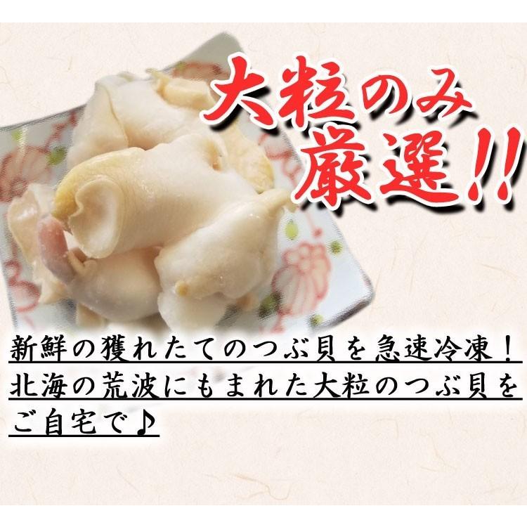 50%OFFクーポン有 つぶ貝 ツブ貝 お刺身OK 大粒 生ツブガイ1kg 500g×2 ロシア産 コリッコリの割烹料亭食感 魚介類 海産物 海鮮 刺し身 IQF個別冷凍