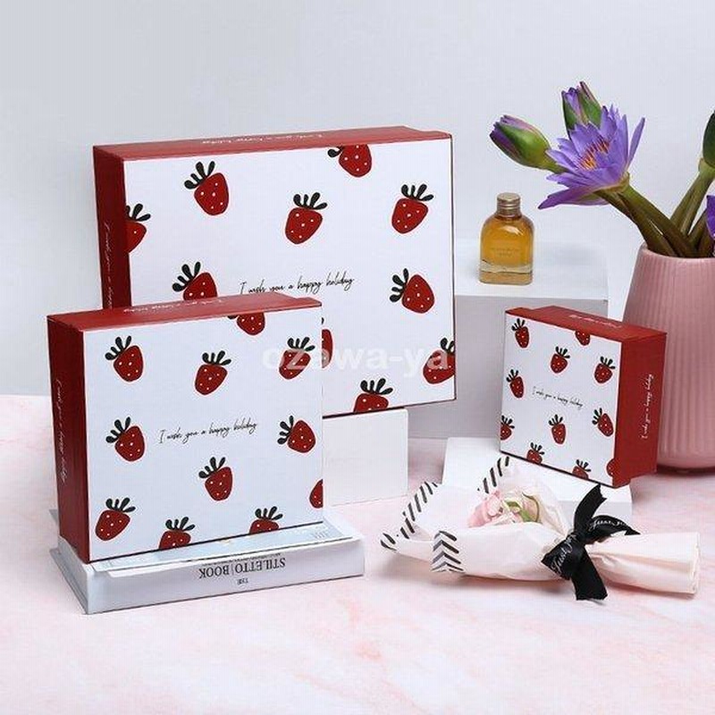 お歳暮プレゼントボックスラッピング袋紙袋年末年始いちごキャラクターバレンタインお菓子ギフト誕生日不可 通販 Lineポイント最大0 5 Get Lineショッピング