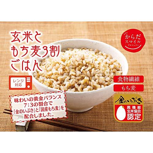 からだスマイルプロジェクト 玄米ともち麦3割ごはん 150g×12個