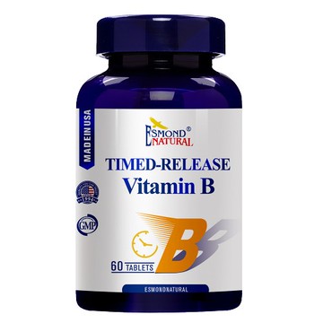 【廠商直送】愛司盟緩釋型維他命B群草本錠60粒 ES TIMED-RELEASE VITAMIN B TABLET