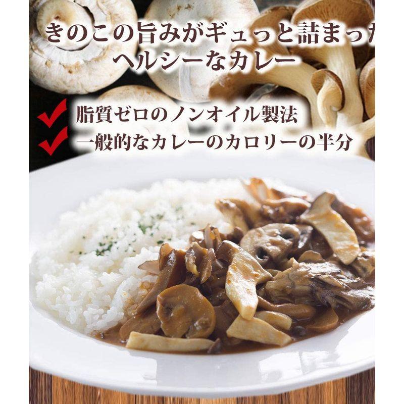 脂質ゼロ ノンオイル レトルトカレー2種6食セット(野菜 きのこ) お誕生日 お中元 父の日