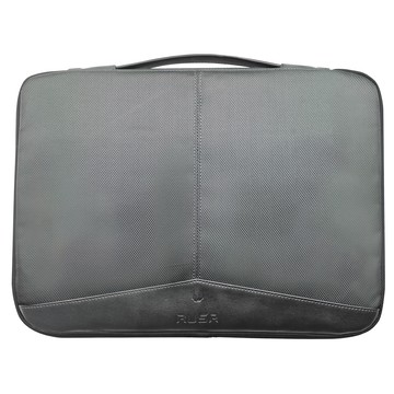 RUSA 鹿薩 保護者 筆電保護袋 1680D高密度尼龍面料 超纖皮革  堅忍綠  14/13.3吋  1個