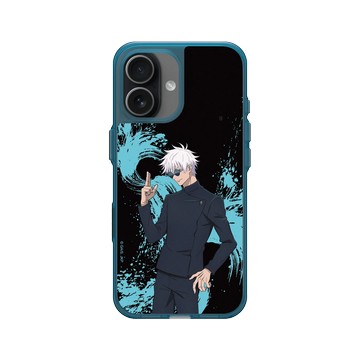 iPhone 17 Clear (相機按鈕) 夜幕藍 - Jujutsu Kaisen 咒術迴戰 S2 - 懷玉・玉折戰鬥系列-五條悟