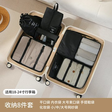 旅行收納袋 密封袋 防塵袋 旅行收纳袋行李箱衣物整理包鞋子内衣内裤收纳旅游衣服分装待产包『cyd24598』