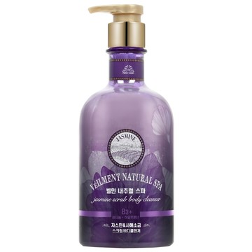 VEILMENT 蓓蔓 茉莉花賦活沐浴露  含礦物質磨砂膏 自然溫和無負擔  600g  1瓶