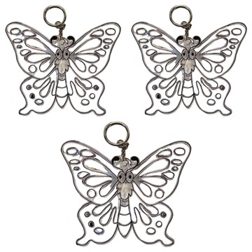 AMOS 阿摩司 壓克力模型版(大)  M6蝴蝶  3個