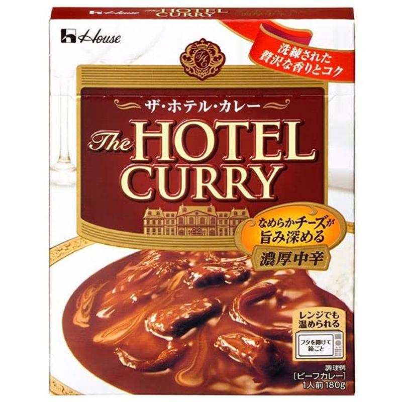 ハウス食品 ザ・ホテル・カレー 濃厚中辛 180g×30箱入×(2ケース)