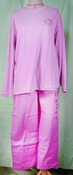 【震撼精品百貨】Hello Kitty 凱蒂貓~衣褲組_龍_粉