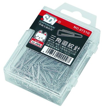 SDI 手牌  0731G  三角迴紋針25.4mm(90支裝)｜領券最高折$220
