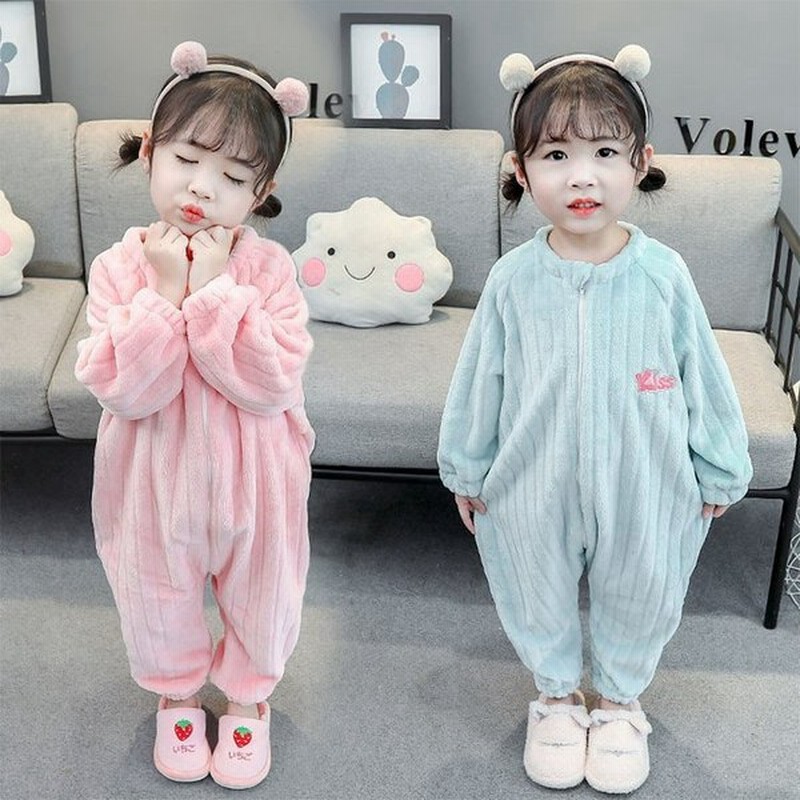 キッズ 子供服 秋冬用 ふわふわ 寝巻き 長袖 女の子 パジャマ かわいい 子供 冬 秋 あったか 可愛い 2色入り 通販 Lineポイント最大0 5 Get Lineショッピング